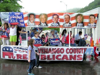Venango County Republican Party Float