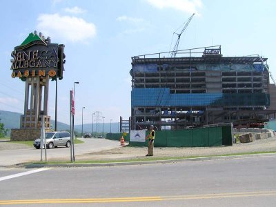 New hotel under construction at Casino