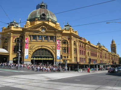 Melbourne Flinders street station