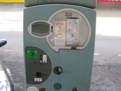 Papeete parking meter