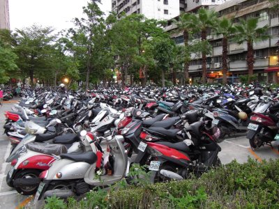 Kaohsiung motorbikes
