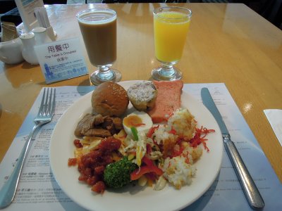 Kaohsiung Splendor hotel breakfast day 1