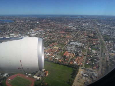 Perth arriving