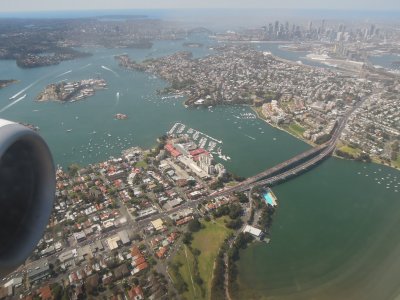 arriving Sydney