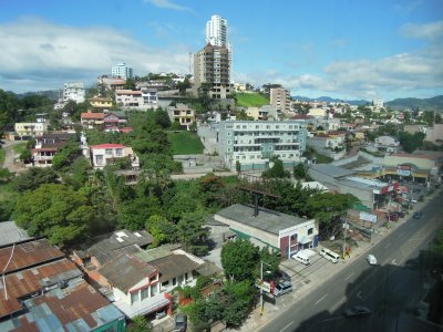 Tegucigalpa Marriott hotel - view from room