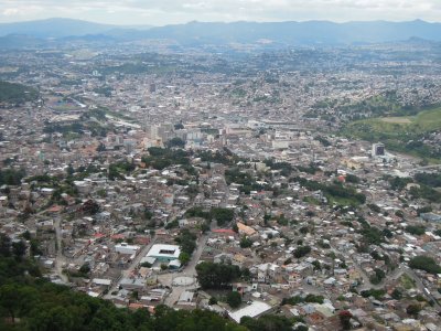 Tegucigalpa view from Parque el Picacho