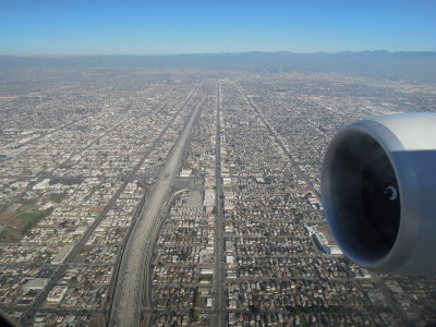 arriving Los Angeles 21-12-2011 on NZ6