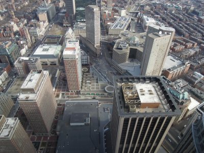 Boston Prudential Tower view