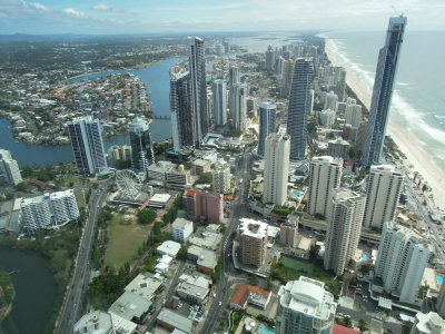 Surfers Paradise view from Q1