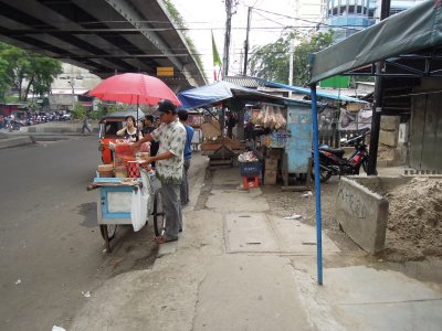 walking the Jakarta streets