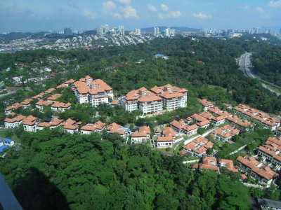 Kuala Lumpur view from Hilton hotel
