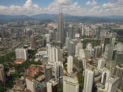 Kuala Lumpur view from KL tower