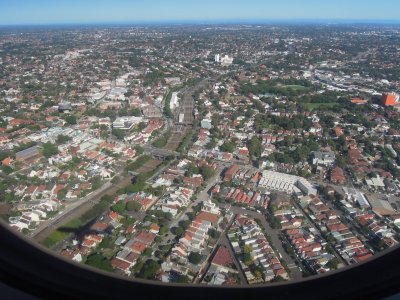 Sydney landing