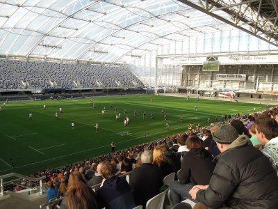 Dunedin north v south rugby match
