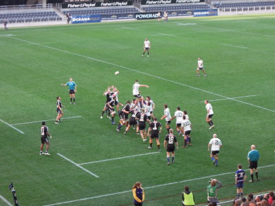 Dunedin north v south rugby match