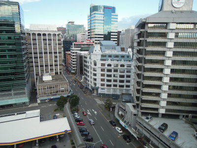 Wellington view from Rydges hotel