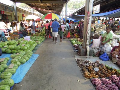 Honiara - main market