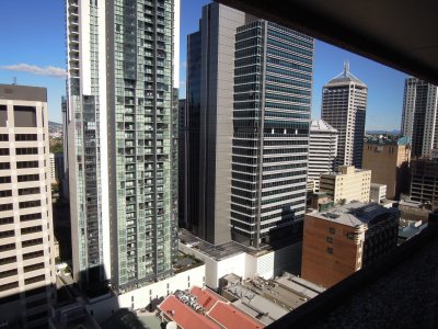 Brisbane Hilton hotel - room view