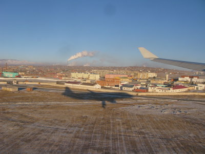 Ulaanbaatar arriving