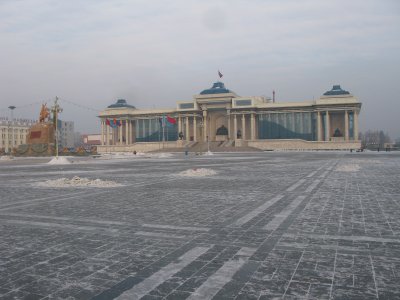 Ulaanbaatar Sukhbaatar Square