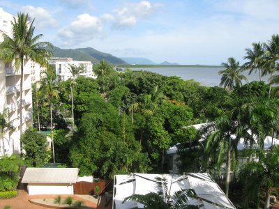 Cairns hotel room view