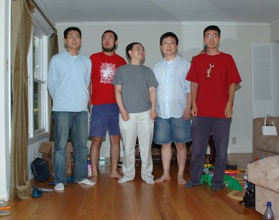 Trying Out for A Group Photo