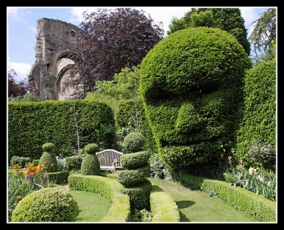 The Face, Abbey House Gardens