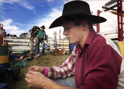 cowboy smoking
