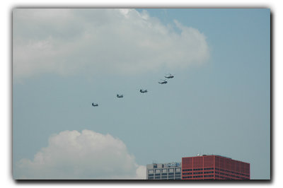 The President's Helicopter Parade