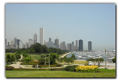 The North Skyline & Chicago Harbor