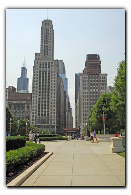 Down the street from Millennium Park
