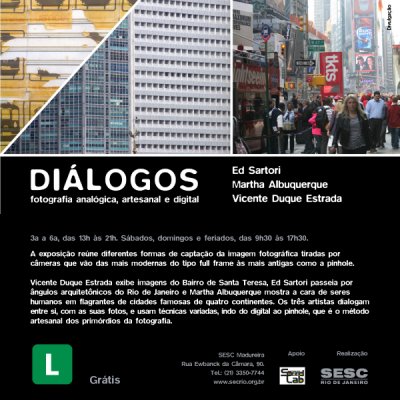 Diálogos Exhibition by Ed Sartori - Martha Albuquerque - Vicente Duque Estrada