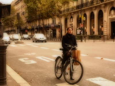 parisiense biker