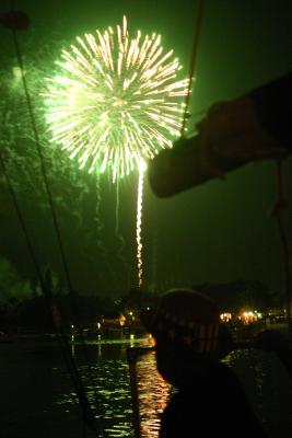 Independence Day in Sarasota Bay, Fl