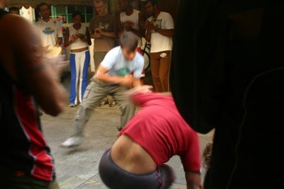capoeira - typical brazilian dance and fight