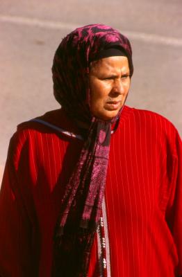 Woman, Ouerzazate, Morocco