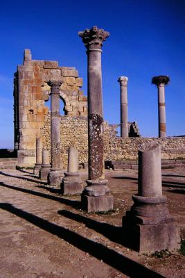 Roman ruins, Volubilis