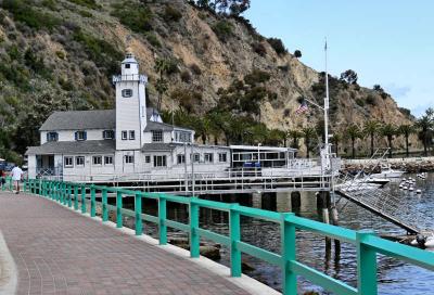 White Bldg-Green Fence Avalon.jpg