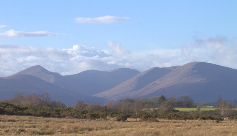 Glen Luss hills from near Croftamie, Loch Lomond