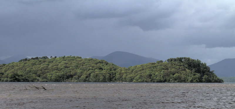 Inchcailloch island from Ring Point, Loch Lomond