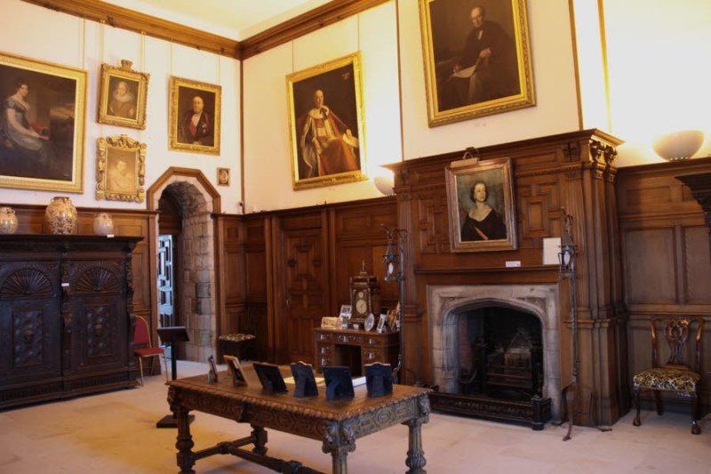 Bamburgh Castle interior