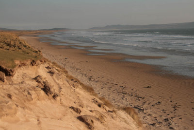 The beach at Laggan Bay - the lang strand