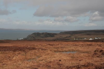 Looking west from the RSPB car park at the Mull of Oa