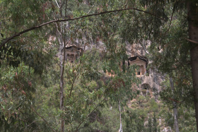 The Dalyan Rock Tombs
