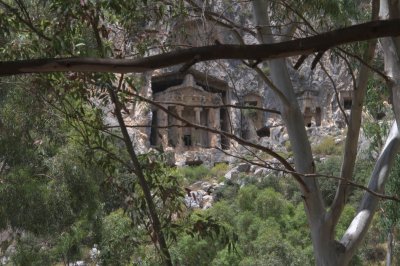 The Dalyan Rock Tombs