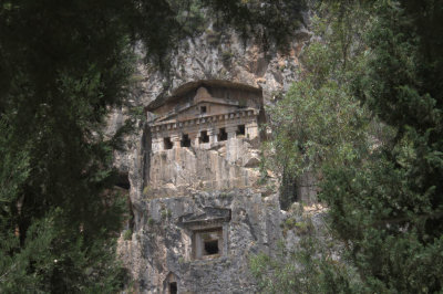 The Dalyan Rock Tombs