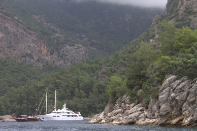 Ekincik Bay and marina