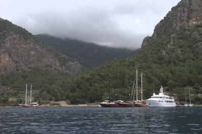Ekincik Bay and marina