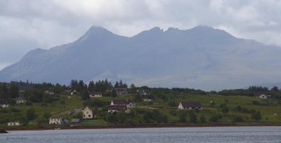 Sgurr nan Gillean from Portree, Isle of Skye