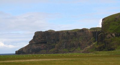 The cliffs of Talisker Bay, Isle of Skye